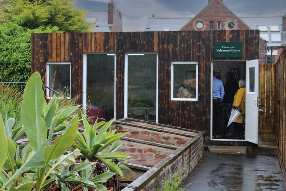 Sheffield botanical gardens modular building