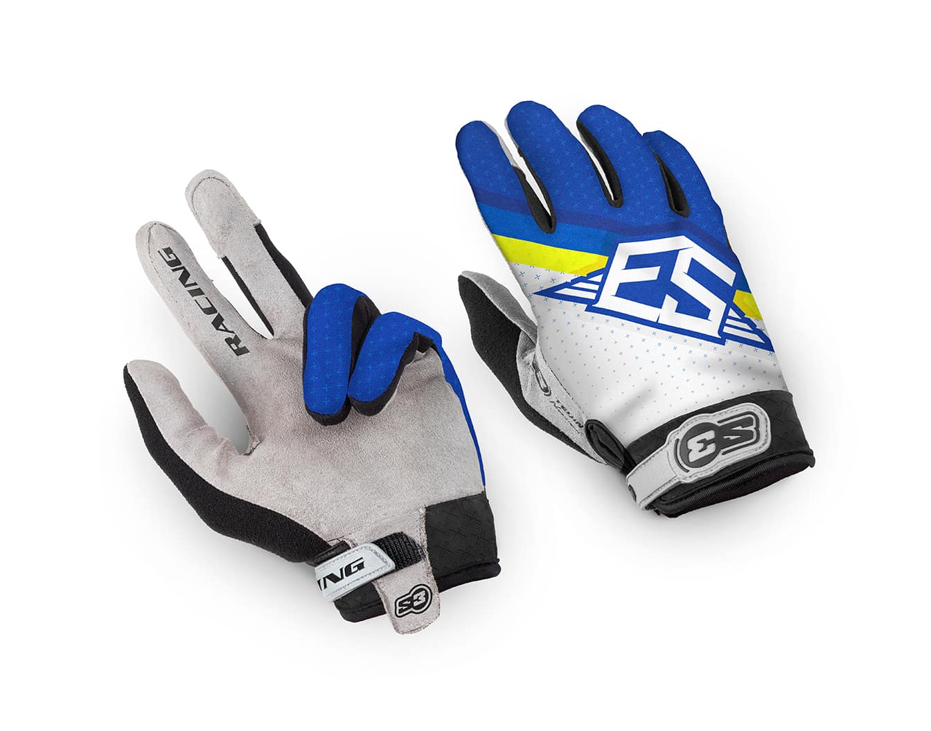 NEW 2025 RACING COLLECTION – GLOVES – BLUE | Trial Enduro Direct