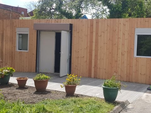 TF Jackson prefabricated classroom