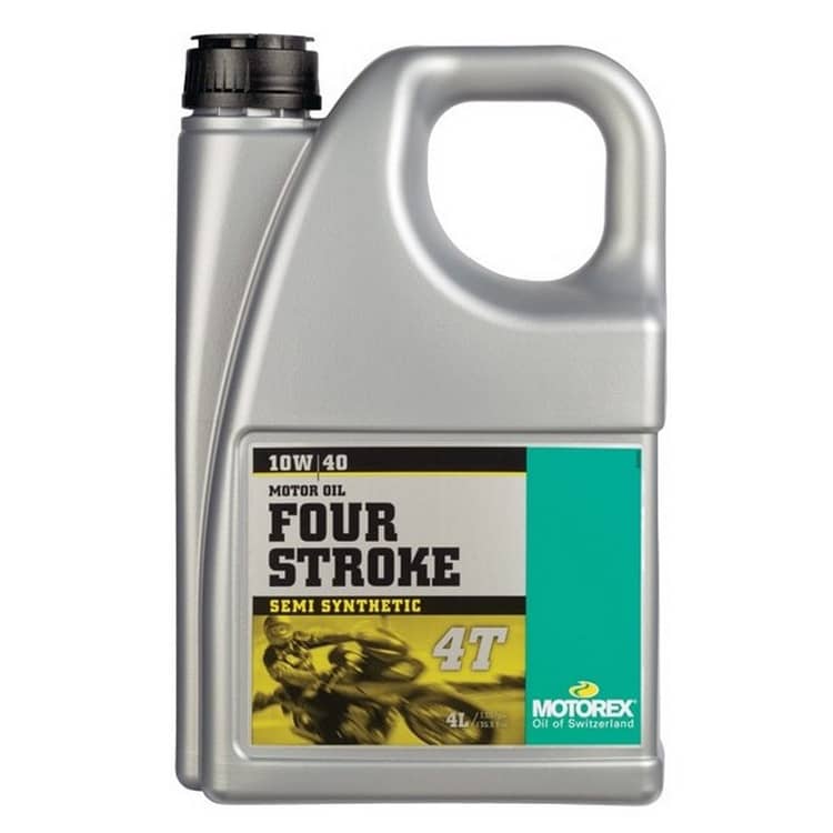 MOTOREX FOUR STROKE 4T 10W/40 4L | Trial Enduro Direct