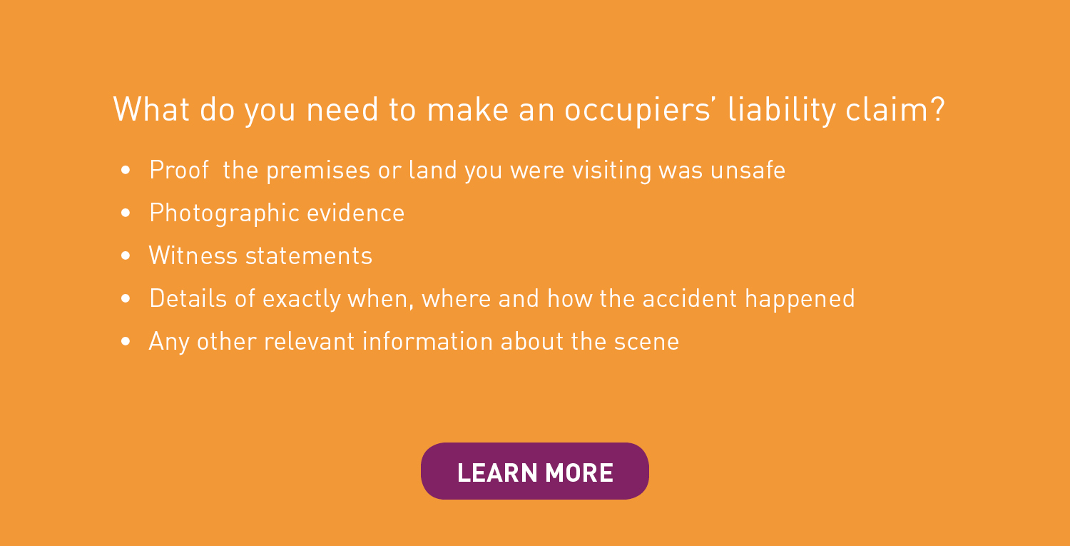workplace injury and occupiers' liability infographic question 7